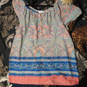 783 Size Large Misia Peasant Top